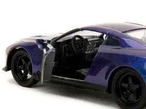 2009 Nissan GT-R (R35) Purple Metallic Pink Slips Series 1/32 Diecast Model Car by Jada