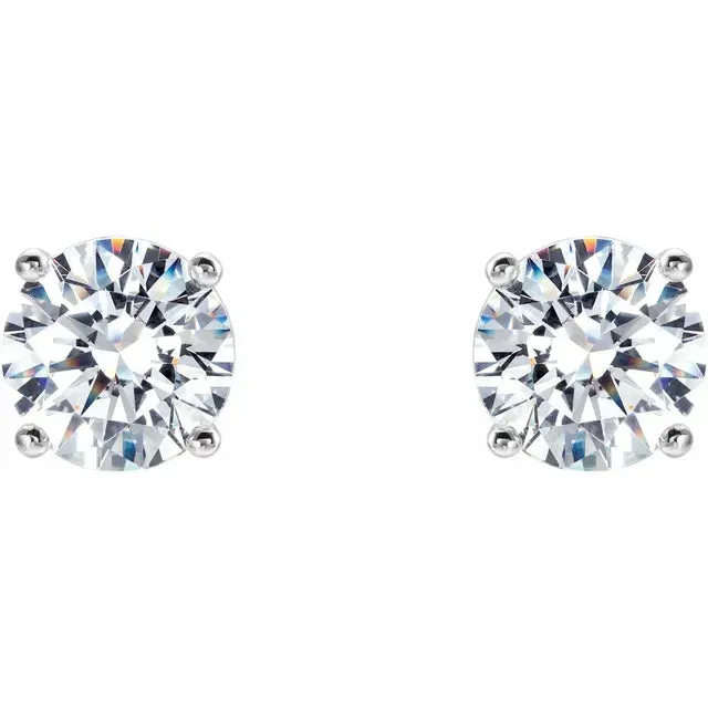 2ctw Created Diamond Studs