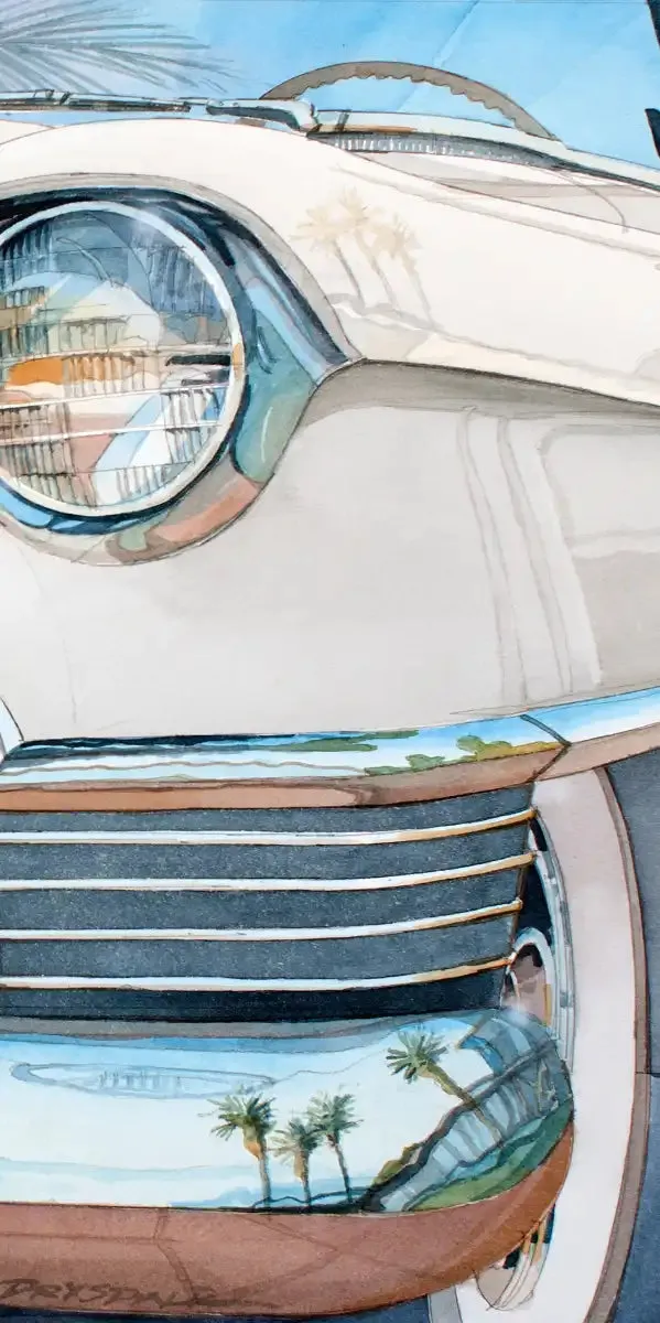 '54 Cadillac Eldorado Wall Art