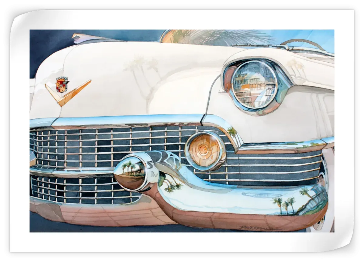 '54 Cadillac Eldorado Wall Art