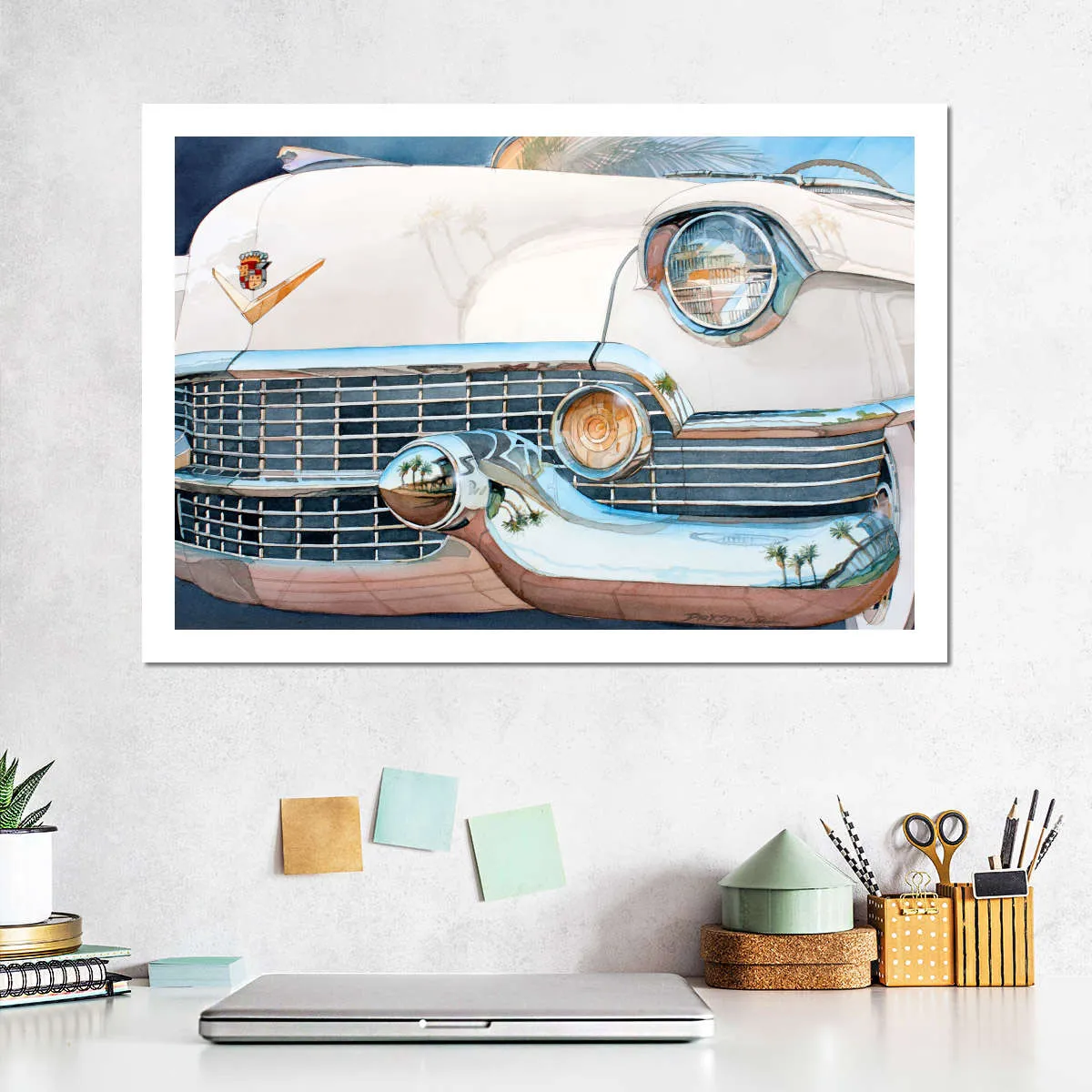 '54 Cadillac Eldorado Wall Art