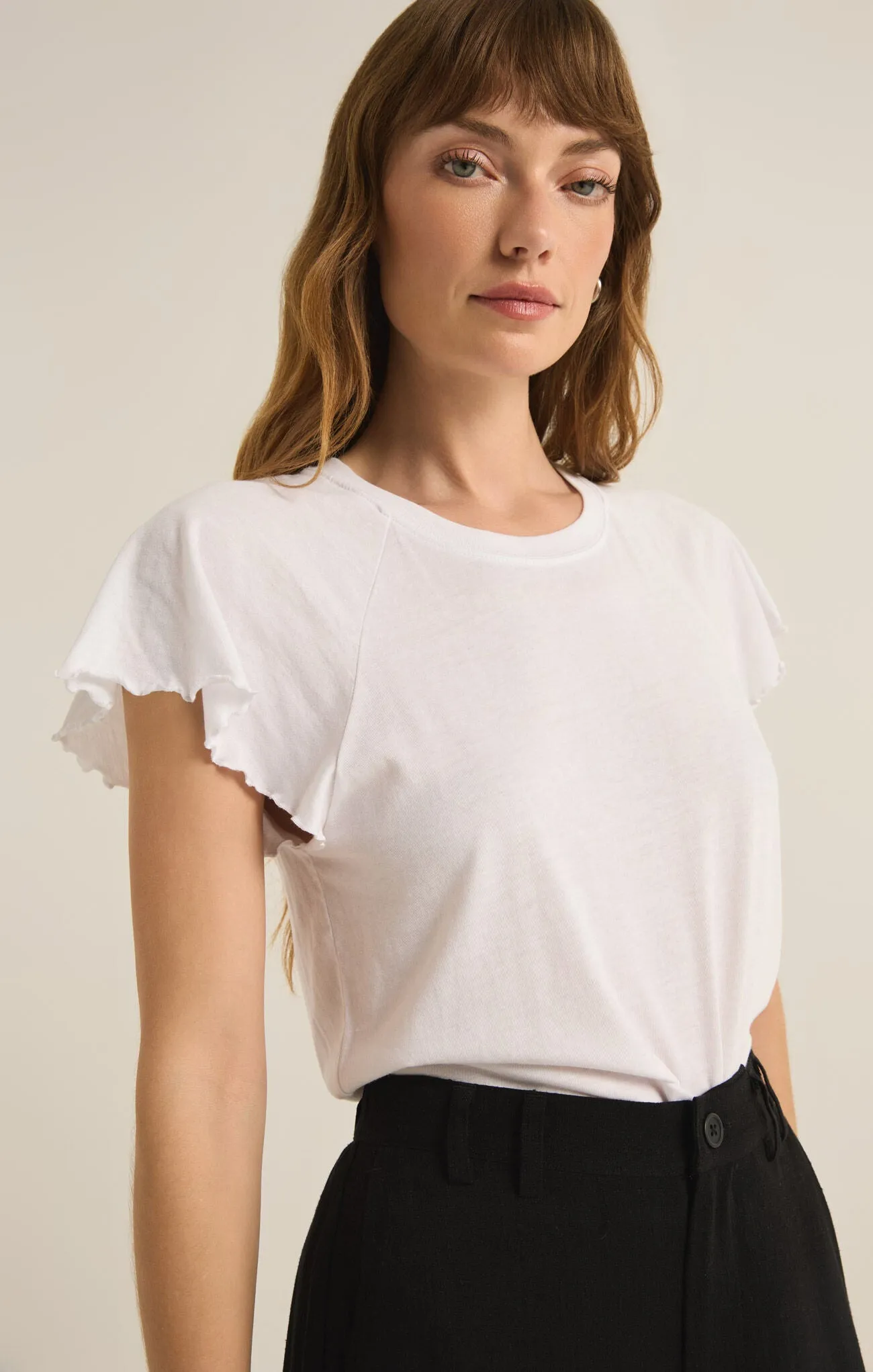 Abby Flutter Tee