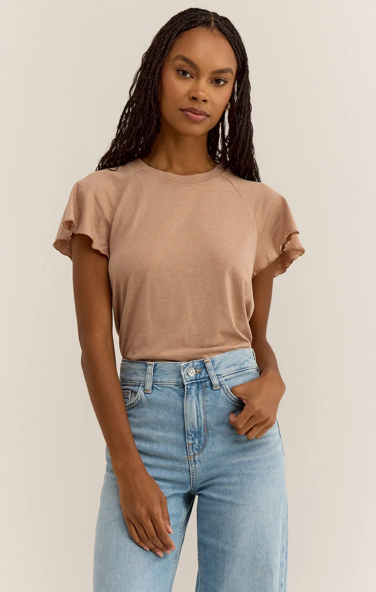 Abby Flutter Tee