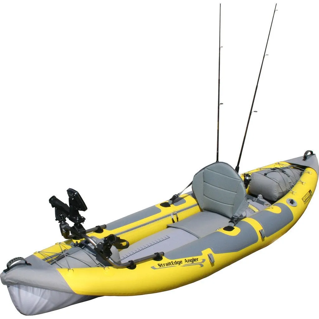 Advanced Elements StraitEdge Angler Kayak | Yellow/Gray