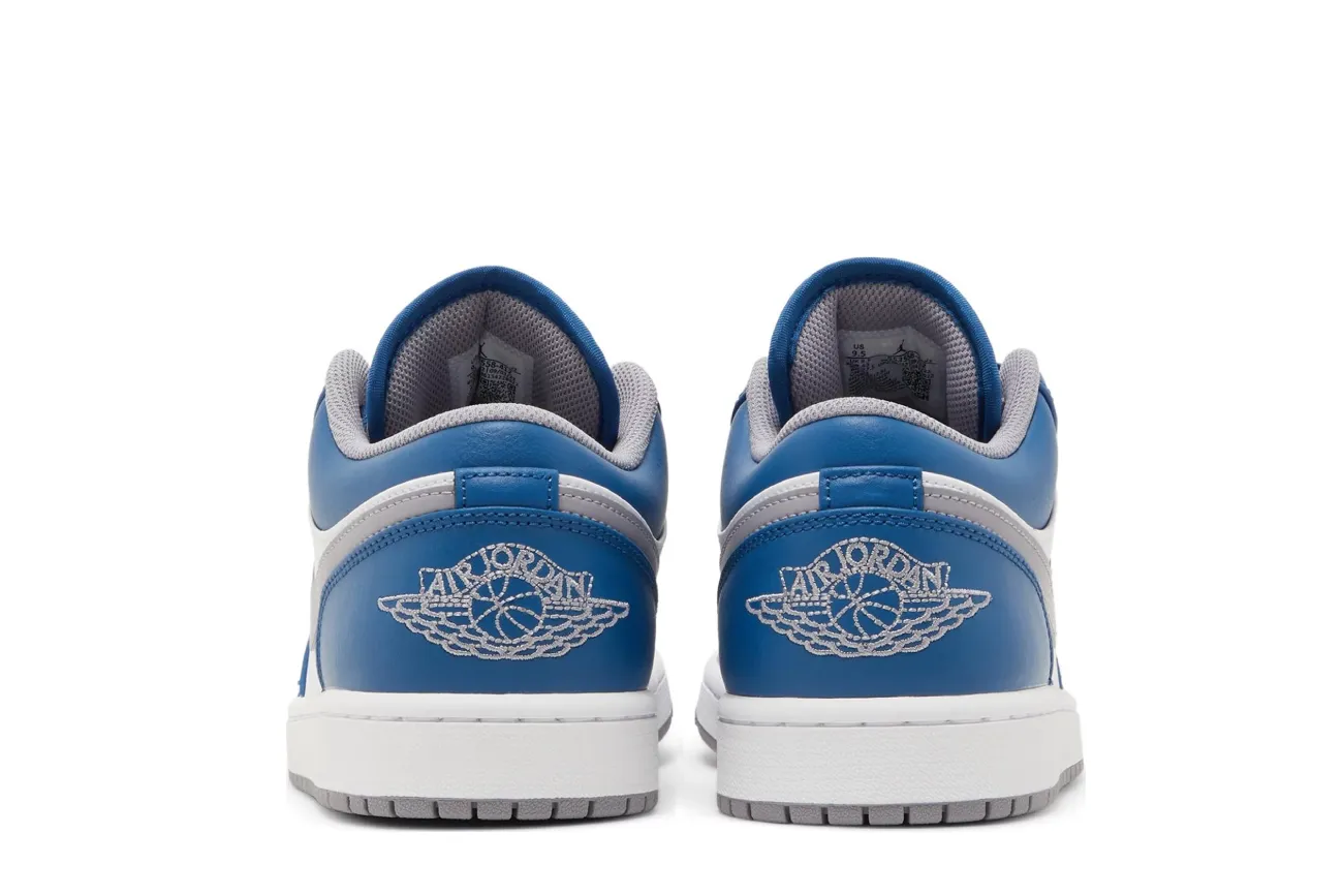 Air Jordan 1 Low 'True Blue Cement'