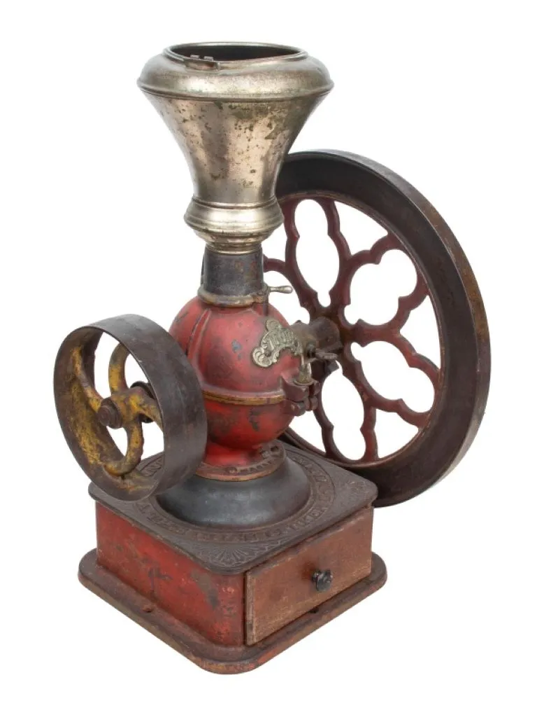 Antique Charles Parker Co. No. 1000 Coffee Mill