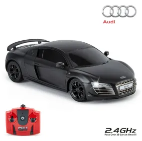 Audi R8 GT Radio Controlled Car 1:24 Scale Black