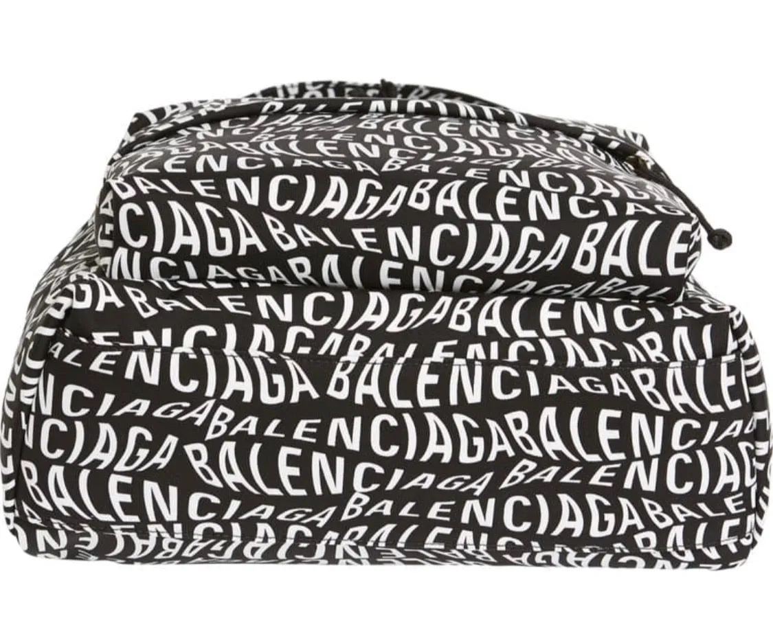 Balenciaga wheel all over backpack