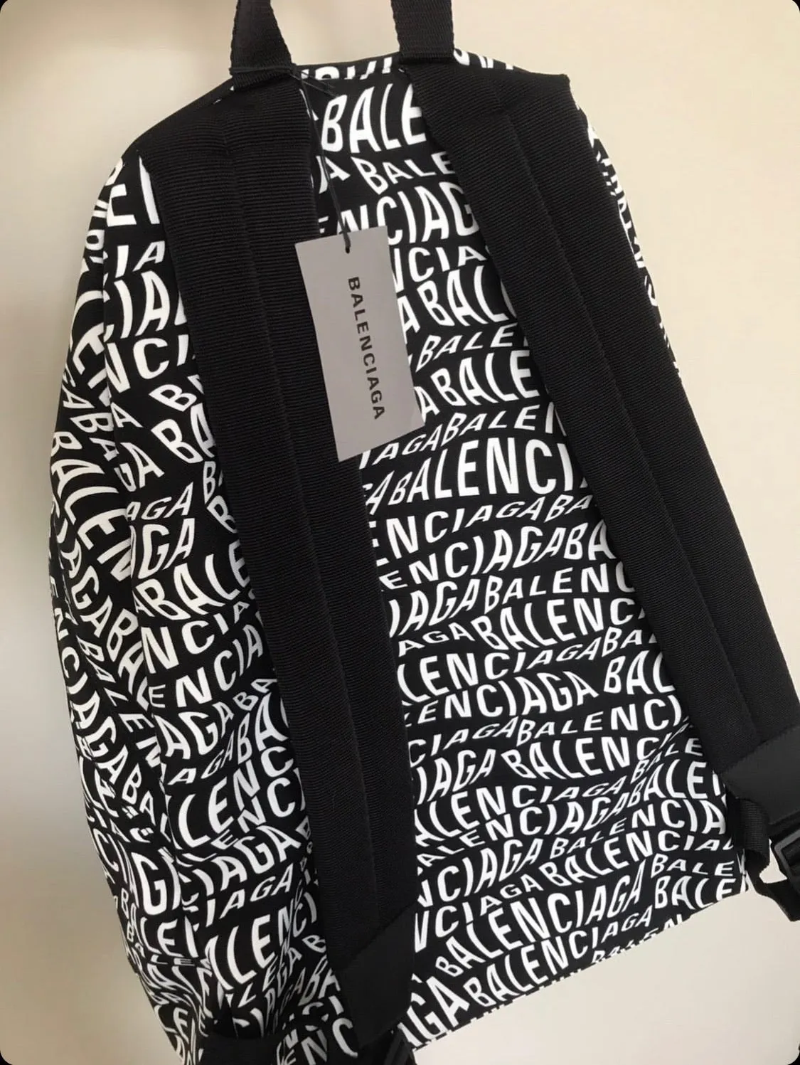 Balenciaga wheel all over backpack