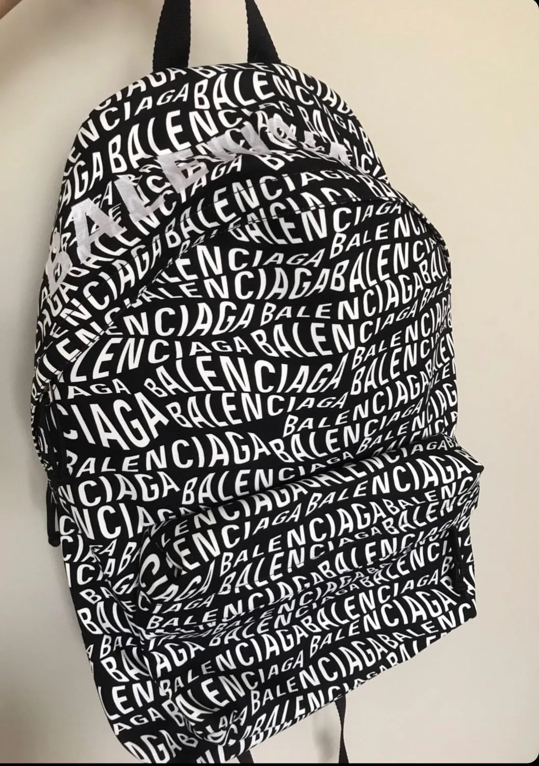 Balenciaga wheel all over backpack