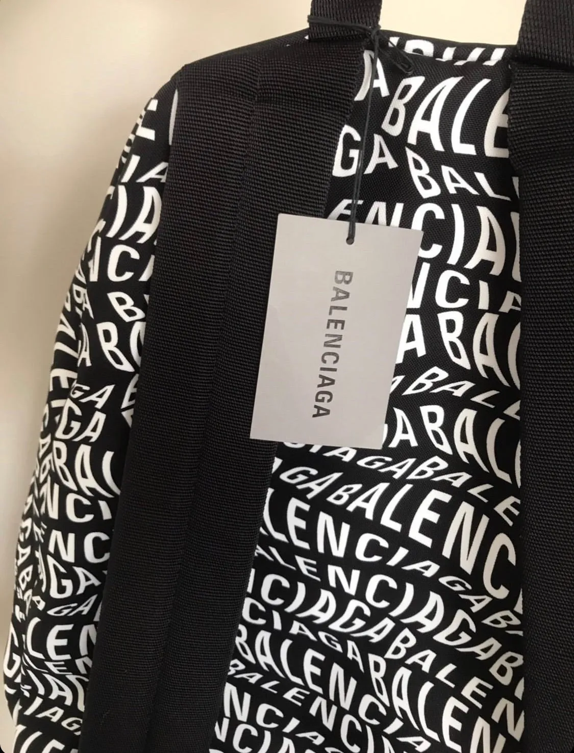 Balenciaga wheel all over backpack