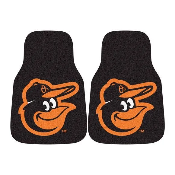 Baltimore Orioles 2Pk Carpet Car Mat Set