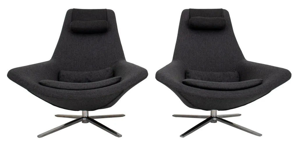 B&B Italia Metropolitan Armchairs, Pair