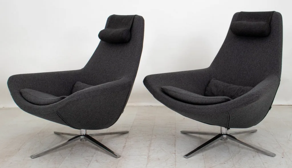 B&B Italia Metropolitan Armchairs, Pair