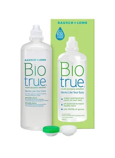 Bausch   Lomb Bio True Multi-Purpose Lens Solution 300ml