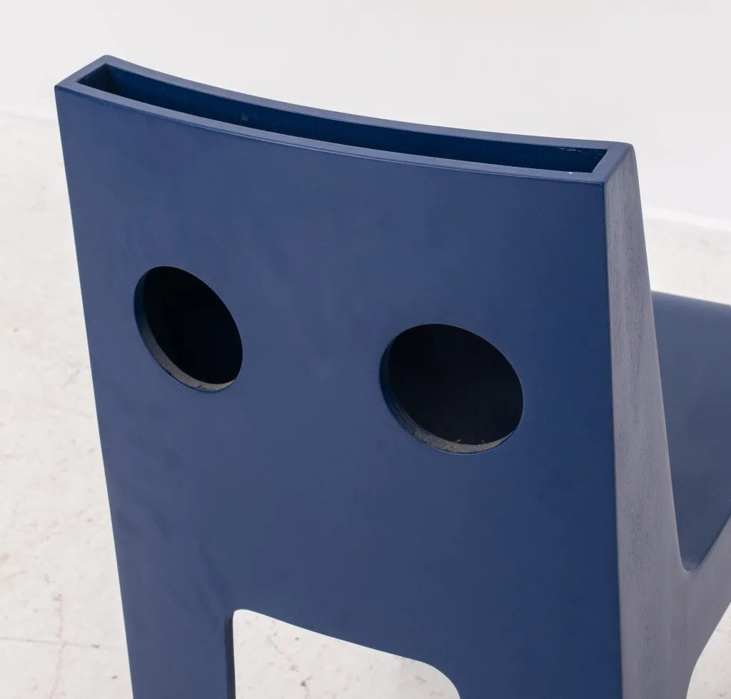 Blue Resin Childrens' Chair