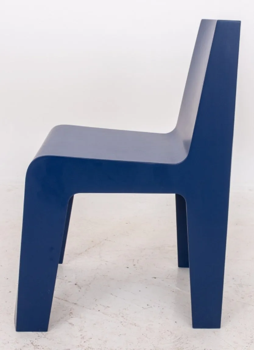 Blue Resin Childrens' Chair