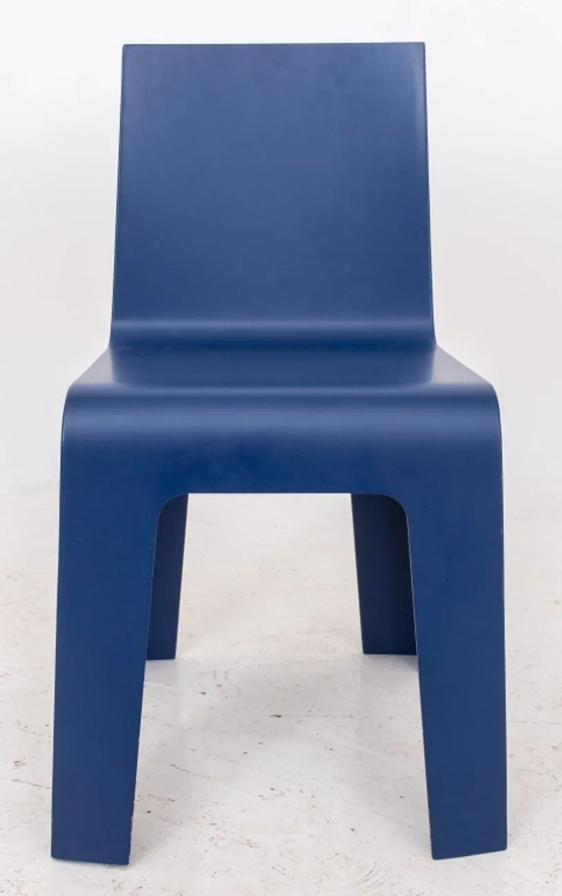 Blue Resin Childrens' Chair