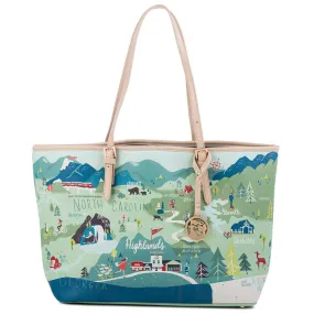 Blue Ridge Mountains Large Tote by Spartina 449