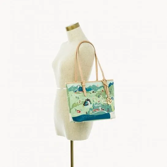 Blue Ridge Mountains Small Tote by Spartina 449