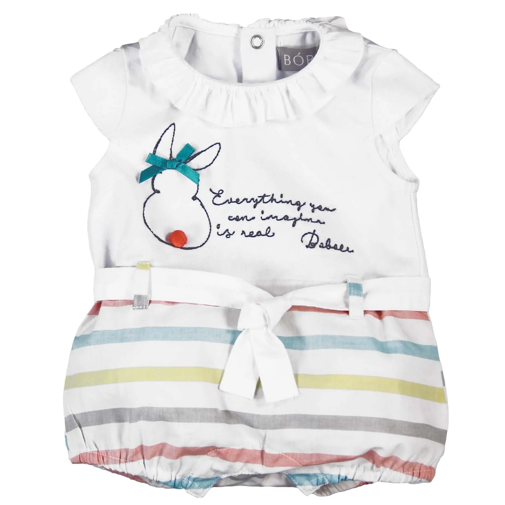 Boboli Romper - Rabbit Tail