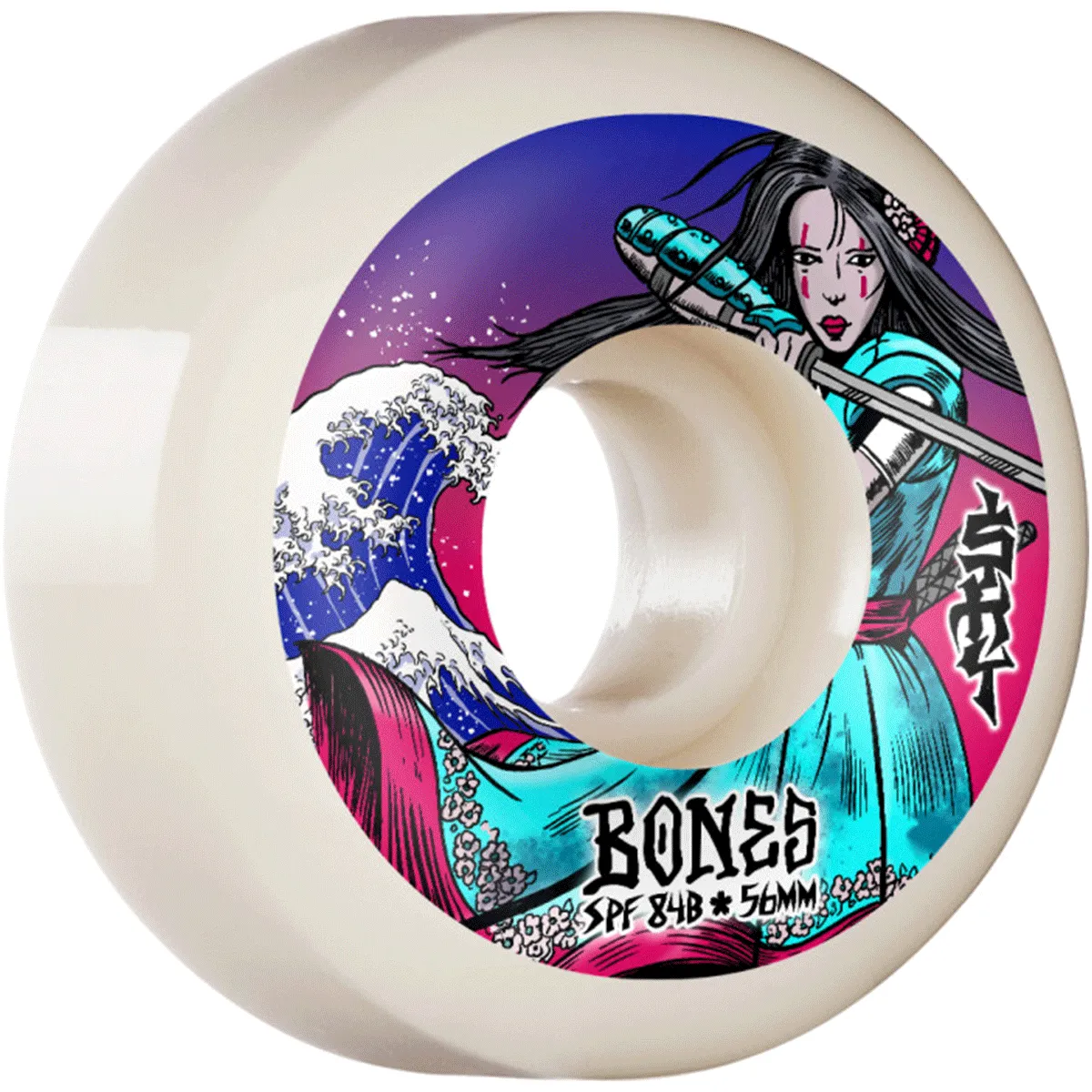 Bones SPF Brown Warrior 84B P5 Sidecut Wheels