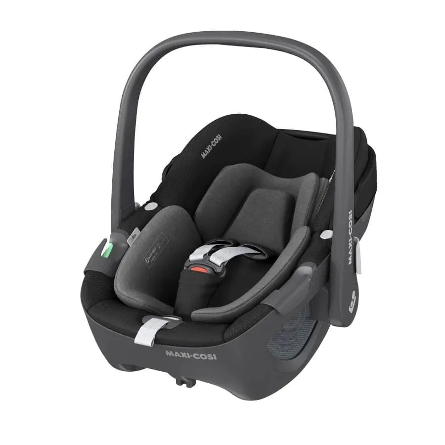 Bugaboo Fox 5, Pebble 360 and Base Travel System - Black/Midnight Black/Morning Pink