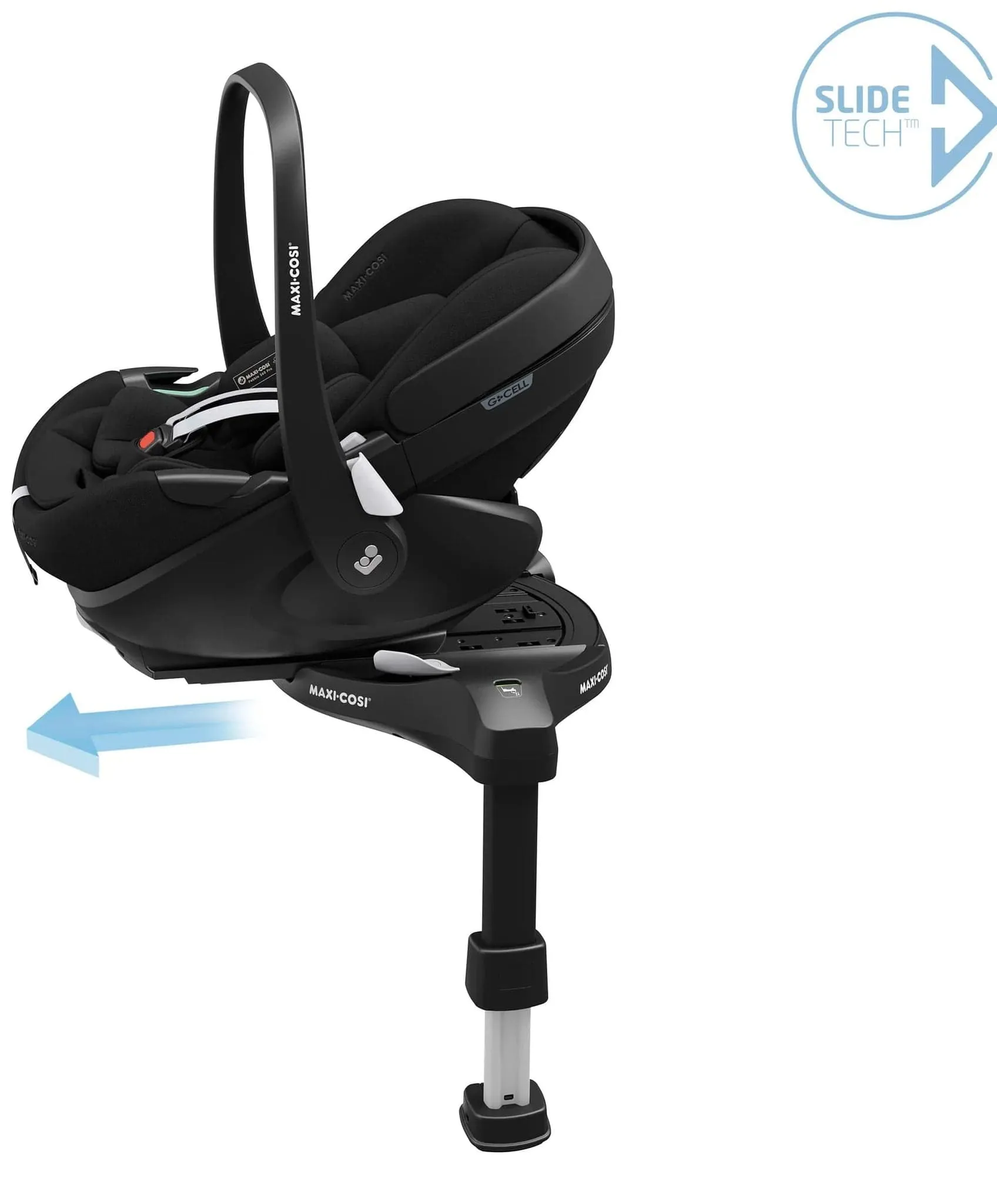 Bugaboo Fox 5, Pebble 360 PRO Ultimate Travel System - Black/Midnight Black/Misty White