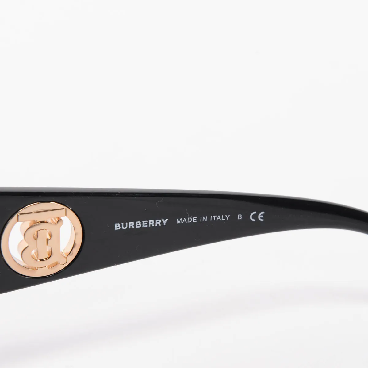 Burberry Black Large Square Sunglasses