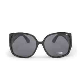 Burberry Black Large Square Sunglasses