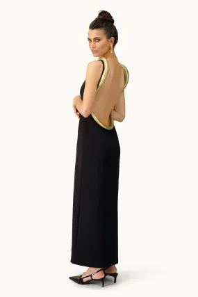 Campbell maxi dress - Black