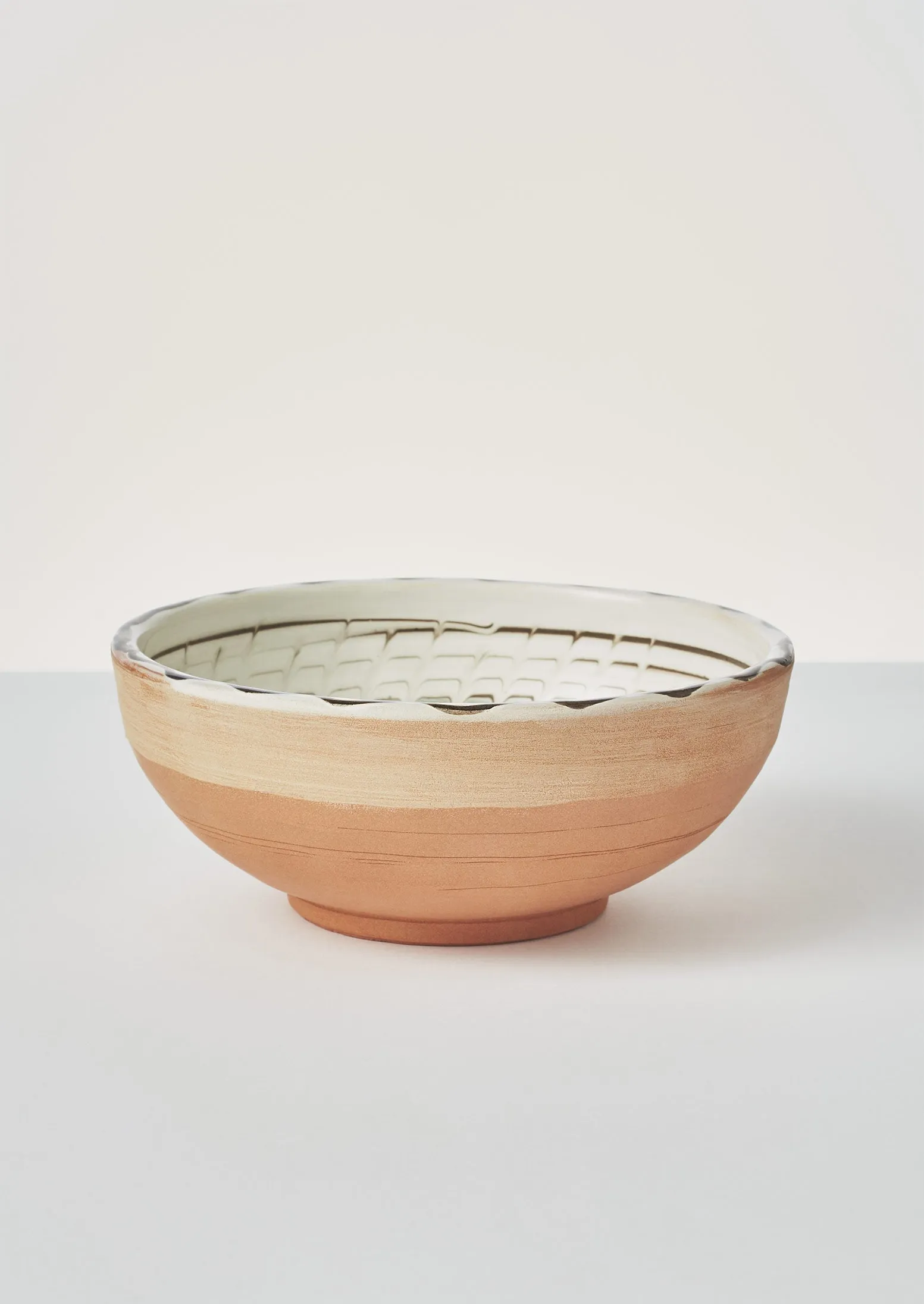 Casa de Folklore Horezu Bowl | Off White/Mint