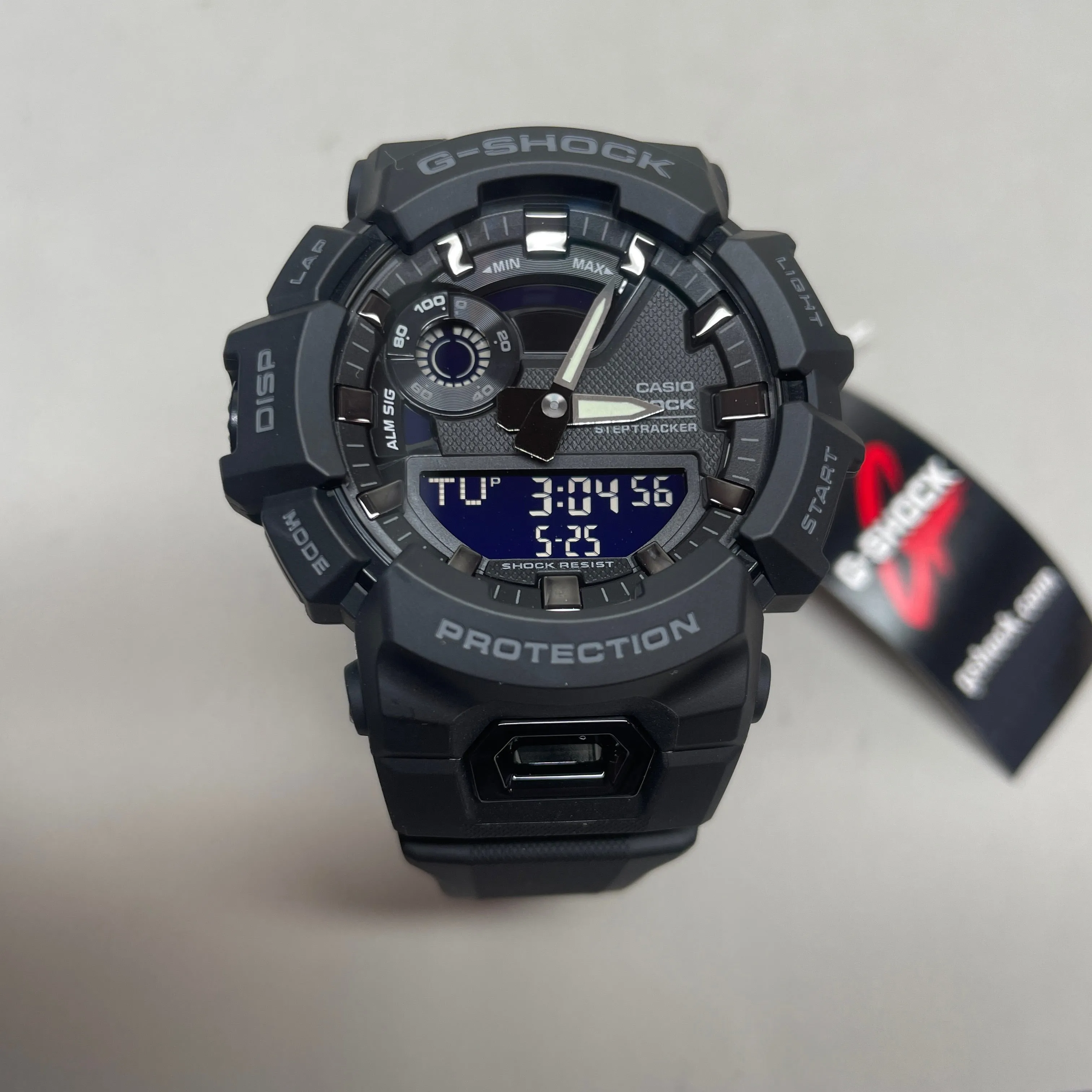 Casio G-Shock GBA900-1A Black Analog-Digital Watch with Step Tracker