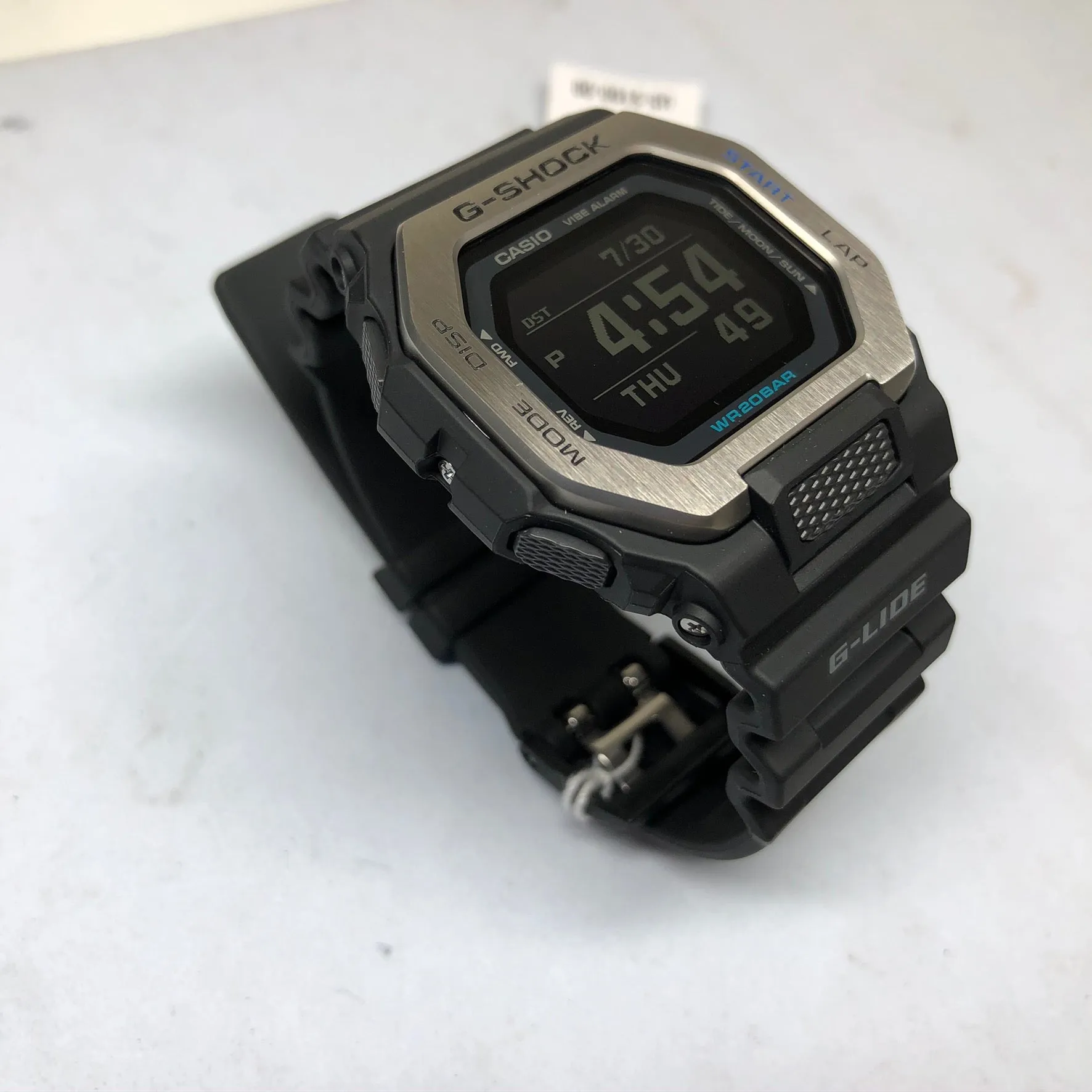 Casio G-SHOCK G-LIDE GBX-100-1 Black Surfer Men's Tide Surf Watch