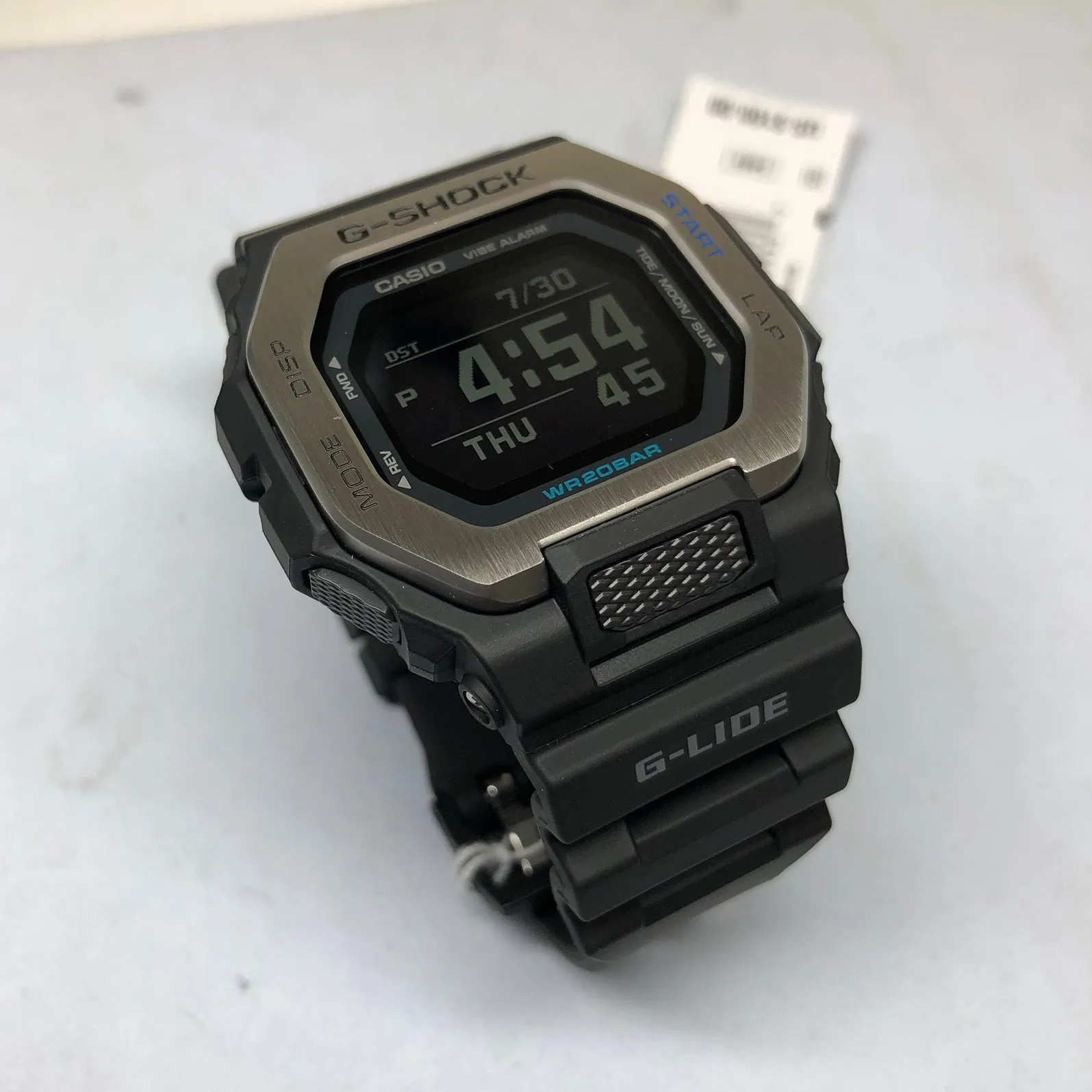 Casio G-SHOCK G-LIDE GBX-100-1 Black Surfer Men's Tide Surf Watch