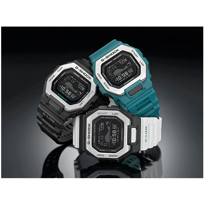 Casio G-SHOCK G-LIDE GBX-100-1 Black Surfer Men's Tide Surf Watch