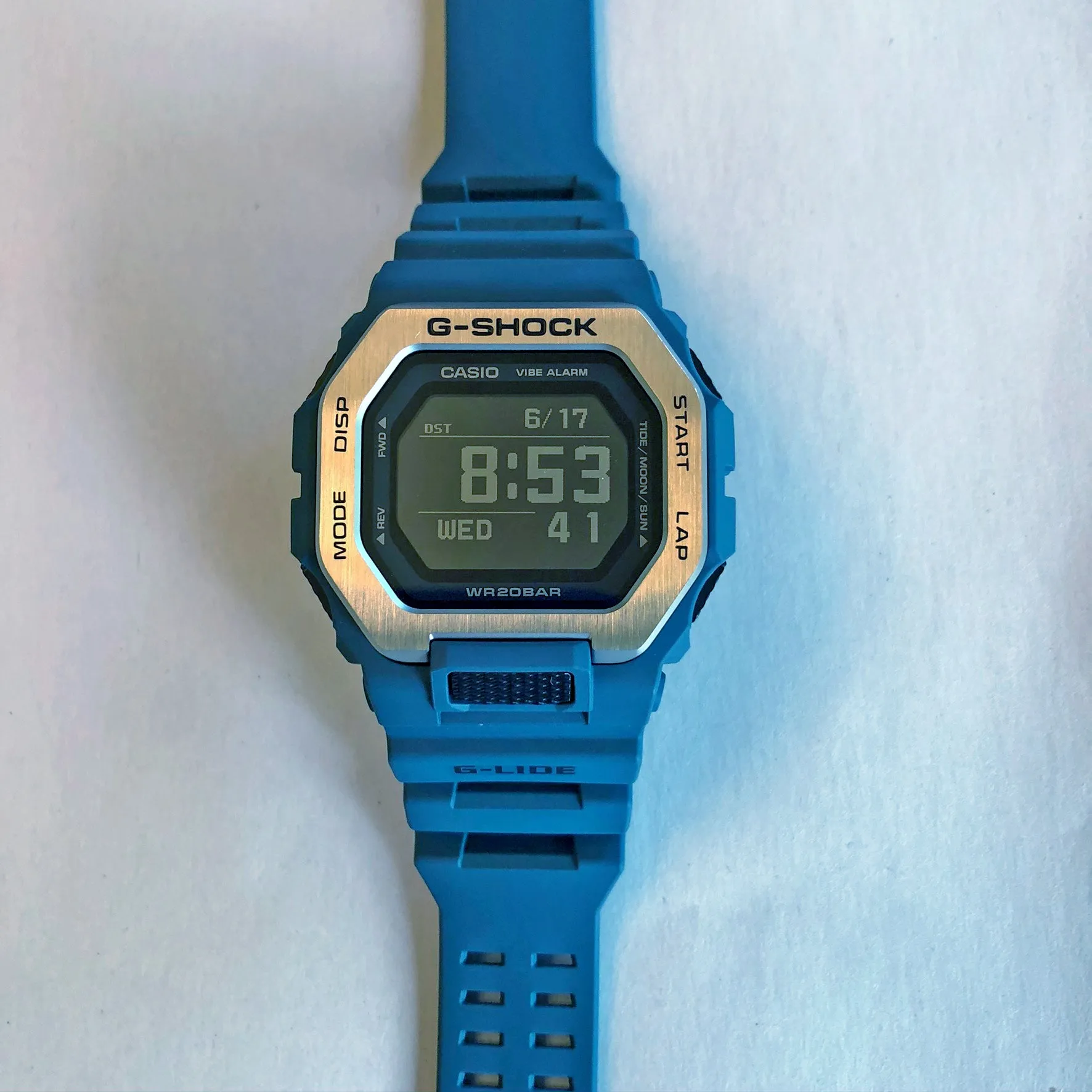 Casio G-SHOCK G-LIDE GBX-100-2 Teal Green Surfer Men's Tide Watch