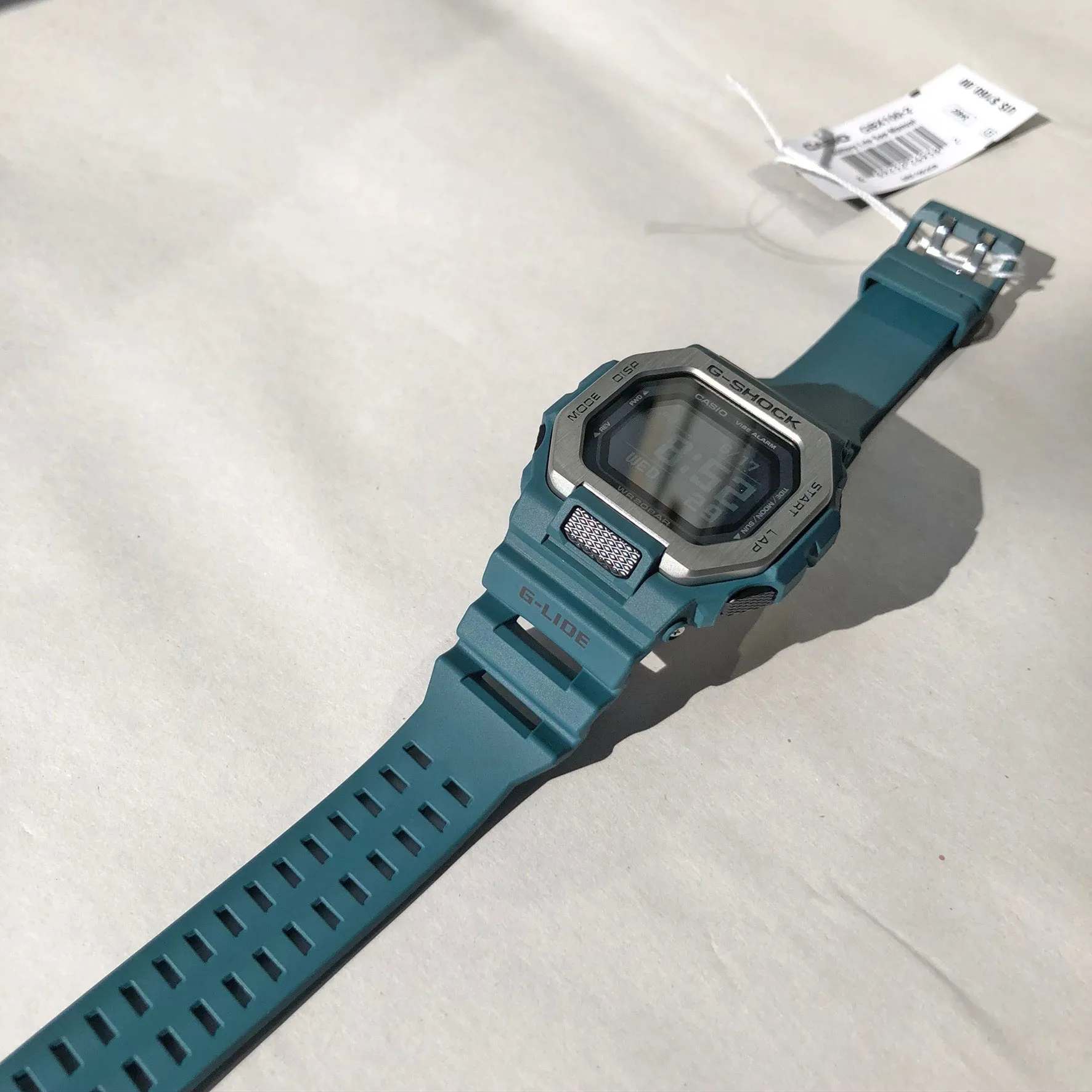 Casio G-SHOCK G-LIDE GBX-100-2 Teal Green Surfer Men's Tide Watch