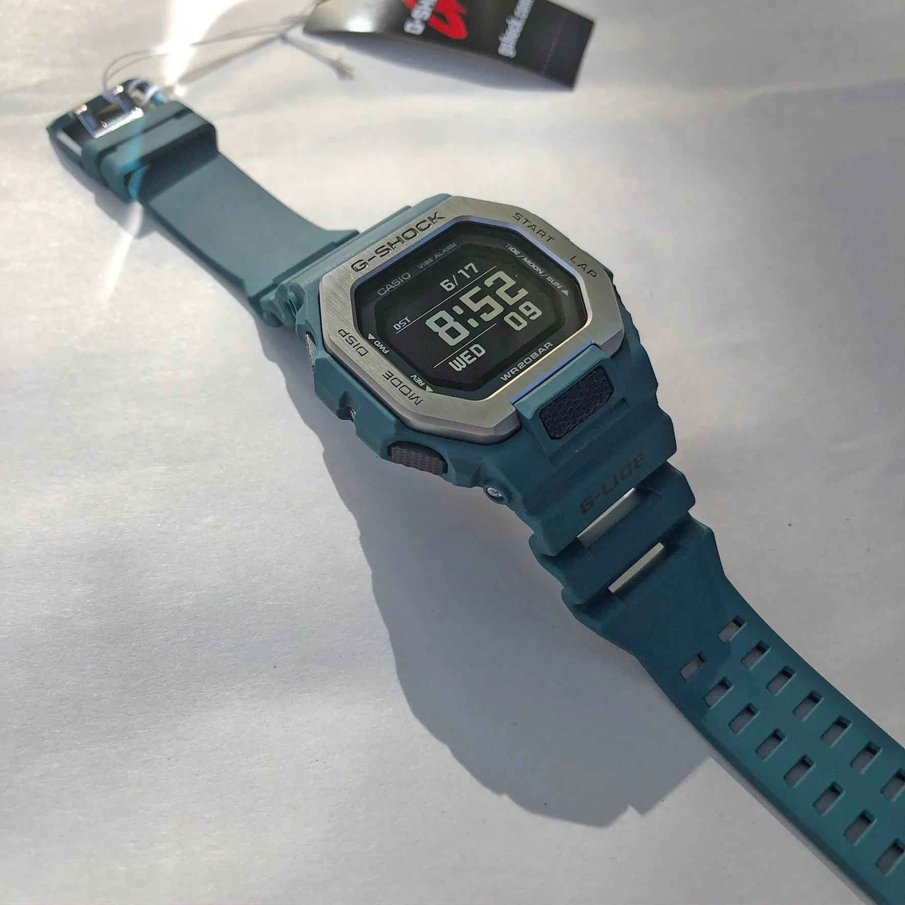 Casio G-SHOCK G-LIDE GBX-100-2 Teal Green Surfer Men's Tide Watch