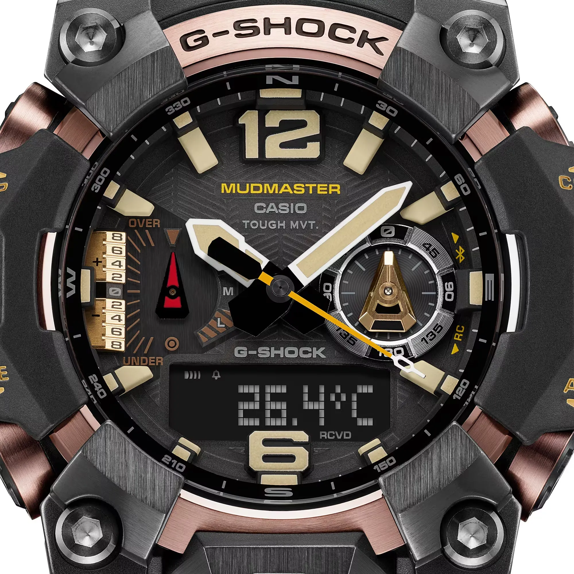 CASIO G-Shock GWGB1000-1A4 Red Mudmaster Bluetooth Triple Limited Watch