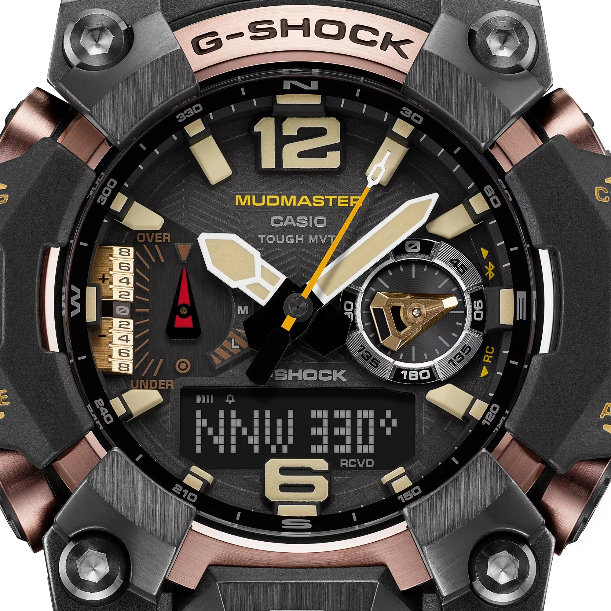 CASIO G-Shock GWGB1000-1A4 Red Mudmaster Bluetooth Triple Limited Watch