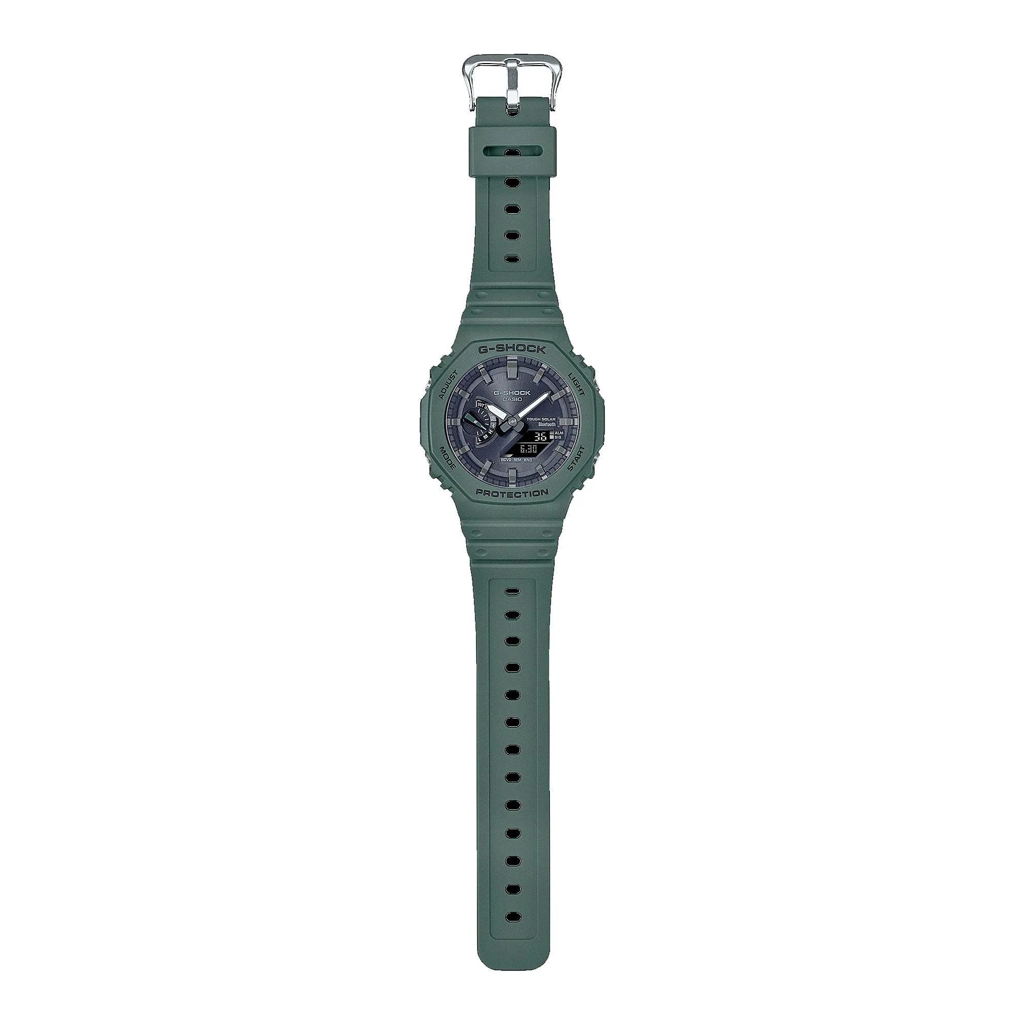 Casio G-Shock Solar Bluetooth 2100 Green CasiOak GAB2100-3A Watch