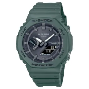 Casio G-Shock Solar Bluetooth 2100 Green CasiOak GAB2100-3A Watch