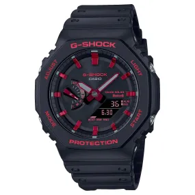 Casio G-Shock Solar Bluetooth 2100 Ignite Red CasiOak GAB2100BNR-1A Bluetooth