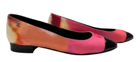 Chanel 15P 2015 Spring Water Color Flats EU 38C US 8.5 Wide