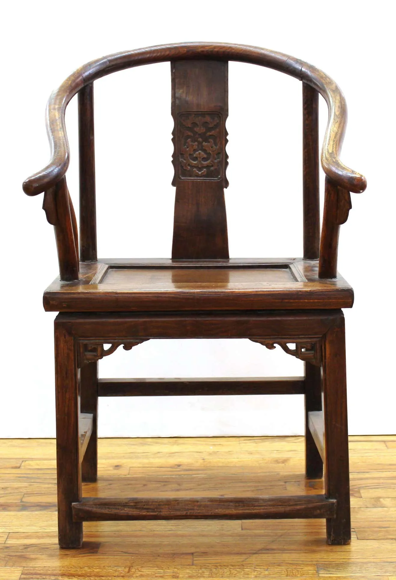 Chinese Horseshoe Back Armchair