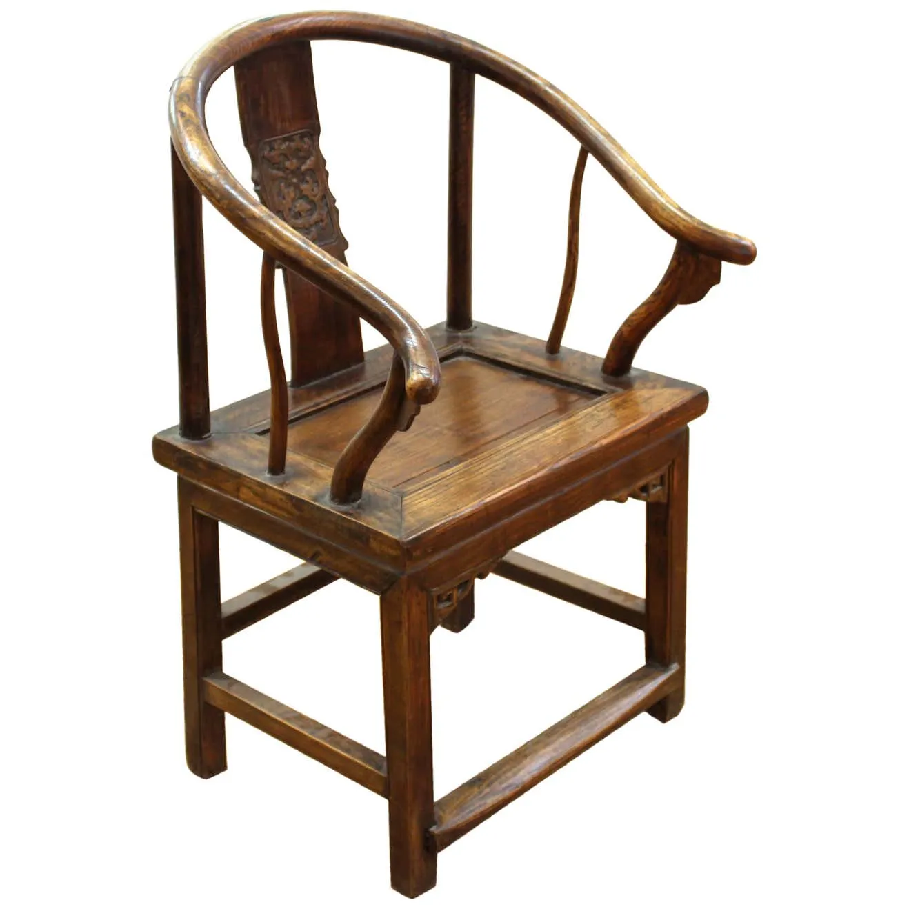 Chinese Horseshoe Back Armchair