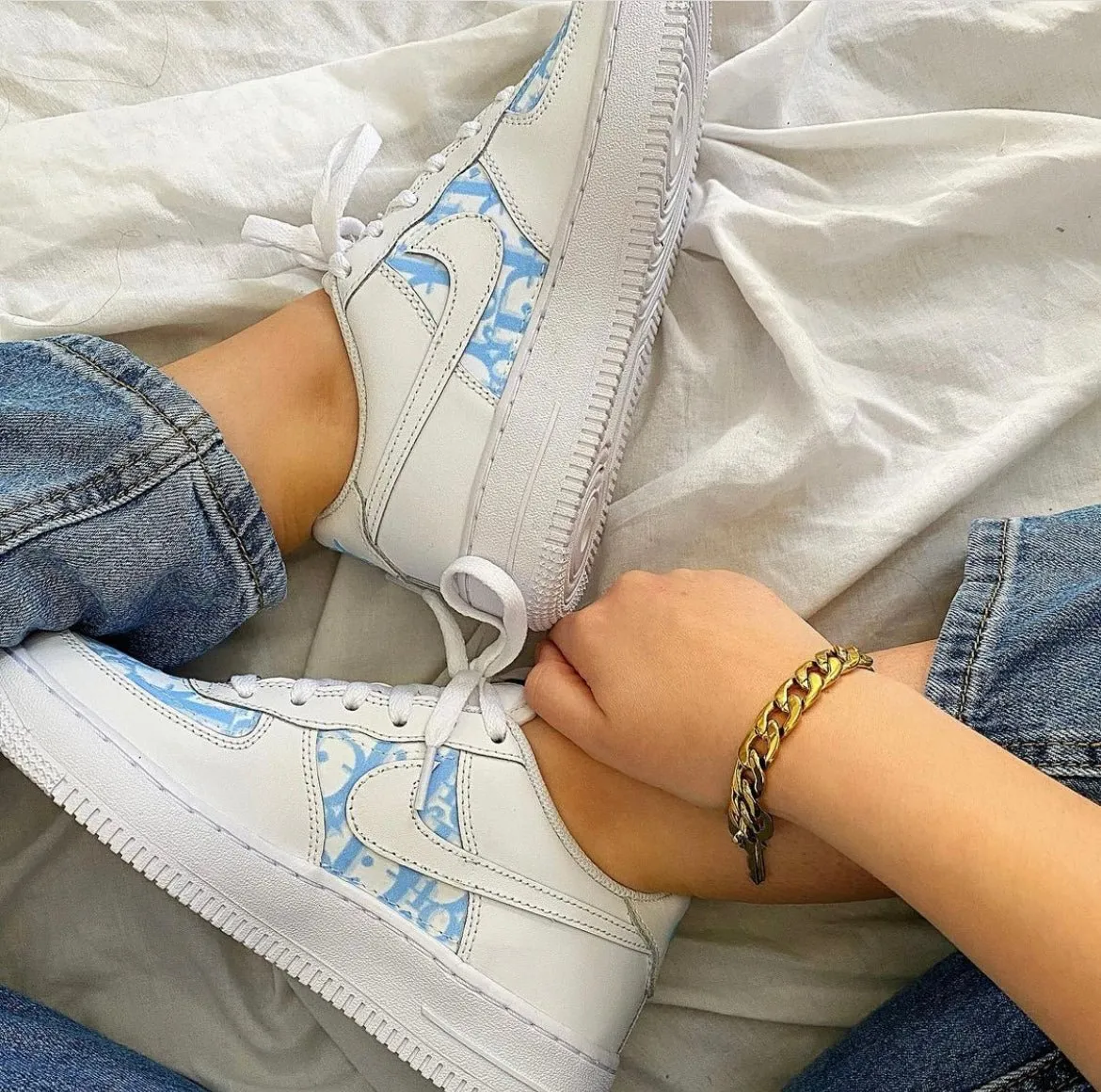 Cut & Sew (Create Your Own) - White Air Force 1 Custom