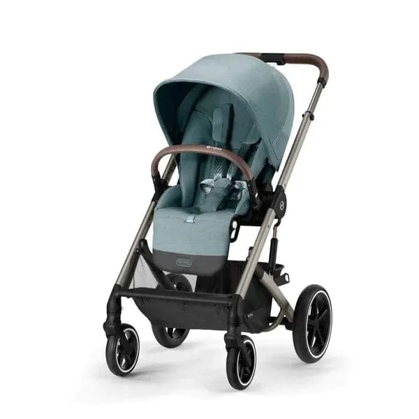 Cybex Balios S Lux Luxury Cloud G Bundle - Taupe / Sky Blue