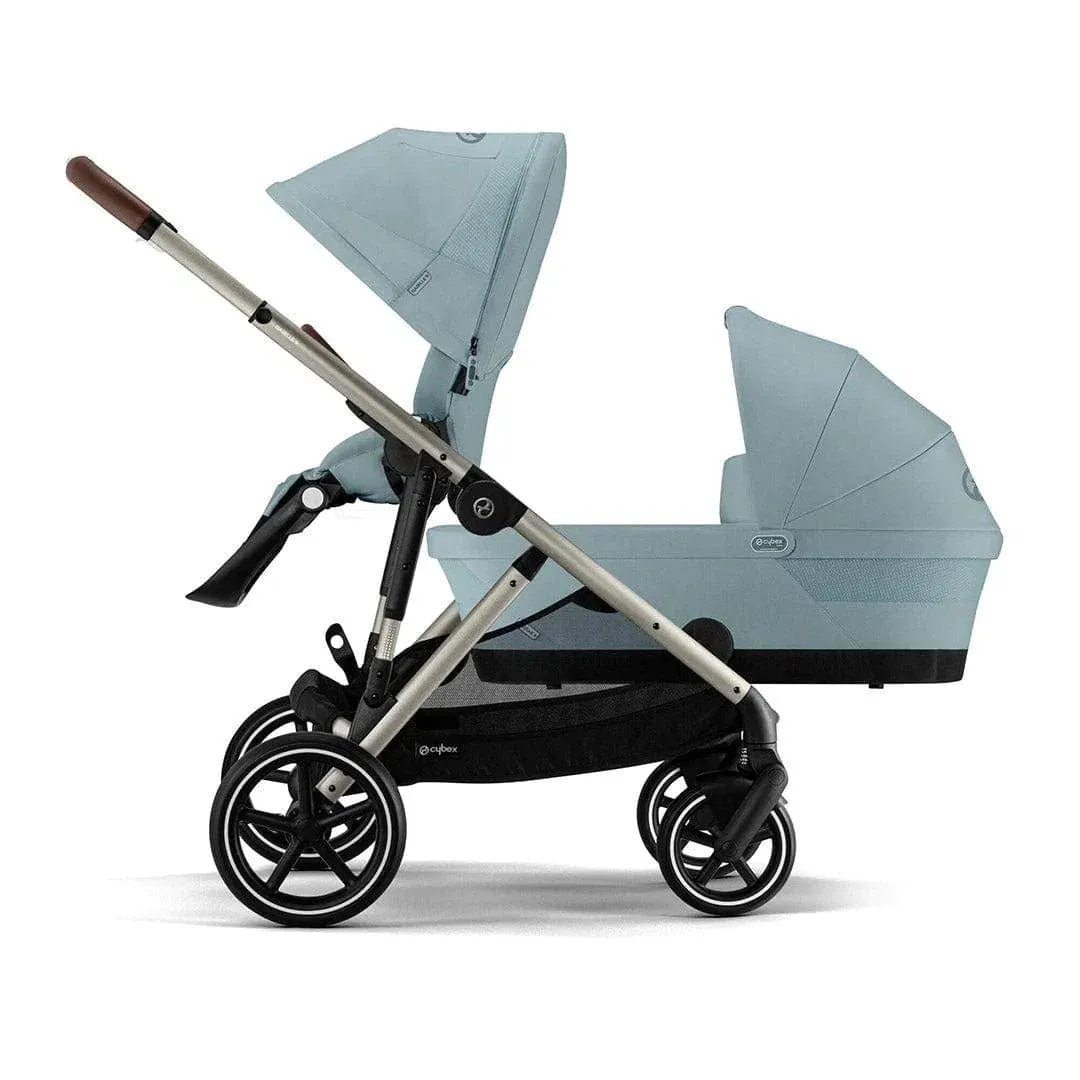 Cybex Gazelle S, Cloud G Travel System - Taupe / Sky Blue